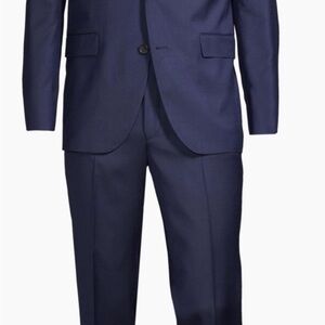 Bartorelli Napoli Men's Navy Blue Suit Sz 48